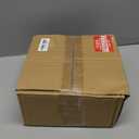 HomeElves Salad Plates, Ceramic Plates Set of 6, Kitchen Plates Microwave Safe, 8.5 Inch White Plate Dessert Blue Floral