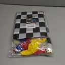 Monster Truck Birthday Decorations - Cake Topper, Banner, Backdrop, Latex Balloons, Foil Balloons, Table Cover, Sticker Set,149Pcs Set, Monster Truck Party Decorations (Red and Blue)