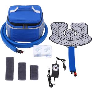 Medical Cold Therapy System Ice Machine Cryotherapy Freeze Kit with Universal Pad for Pain Relief Knee Shoulder Ankle Back Hip Leg Injury Recovery (L)