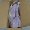 Foldable Rolling Crate for Stair Climbing : Handcart for Shopping Teacher Laundry (Lavender)