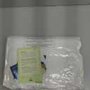 KeaBabies 2-Pack Toddler Pillow 14x20 - Soft Organic Cotton Kids Travel Bed Pillows for Sleeping, School, Nap, Machine Washable, Toddlers 2 to 5, Pillowcase Sold Separately (Soft White)