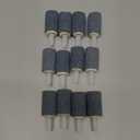 AQUANEAT Aquarium Air Stones 1 inch 12 Pack, Bubble Stone, Aerator Bubble Diffuser, Air Pump Accessories for Aquariums, Fish Tanks, and Hydroponics