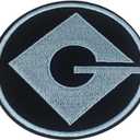 G Patch Embroidered Iron-on/Sew-on Badge Movie Souvenir Crest Logo DIY Halloween Costume Patches (G)