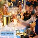 Ice Bucket with Stand Standing Champagne bucket for Party Stainless Steel Wine Bucket Wine Cooler with Stand 5L Wine Chiller for Bar Ktv Weding