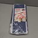 HOLDN STORAGE Premium Wrapping Paper Storage Container - Durable 600D Tear-Proof, Fits 27 Rolls Gift Wrap, Extra Pockets for Ribbons & Bows, Underbed Storage - Ideal for Holiday Christmas, Blue