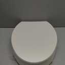 KOHLER 25875-96 Hyten 3" Height, Elevated Soft Close Elongated Toilet Seat, Contoured Seat with Grip-Tight Bumpers, Quick-Attach Hardware, No Slam Toilet Seat, Biscuit