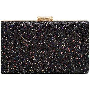 CARIEDO Women's Sparkling Clutch Purse Elegant Glitter Evening Bags Bling Evening Handbag for Dance Wedding Party Prom Bride