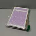 Steno Pad,6 Pack Top Spiral Notepads,6" x 9",80 Sheets, Gregg Rule Steno Notebook for Writing Notes in School, University, College, Office,Home