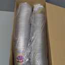 Pickmesh 200 Pack Mardi Gras Decorations Disposable Cups Bulk Mardi Gras Throw Cups 10 oz Clear Plastic Tumblers for Party Supplies Decorations