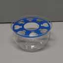 Glass Teapot Warmer, High Heat Resistant Borosilicate Glass Tea Light Warmer, Candles not Included, 5 Inches