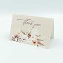Gooji 4x6 Boho Floral Thank You Cards with Envelopes Bulk 20-Pack Matching Envelopes Assorted Watercolor Birthday Party, Baby Shower, Bridal, Weddings, Blank Notes Business Stationary