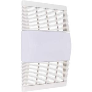 JIIYZO S89852000 Ventilation Fan Grille & Lens Replacement for Br-oan Nu-Tone 605P 660RP 665SP 668N Series, Bathroom Exhaust Fan Cover Replacement