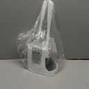 MR.SIGA Toilet Plunger and Bowl Brush Combo for Bathroom Cleaning, White, 1 Set (One Size)