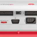 Retro-Bit Super Retro Trio HD Plus 720P 3 in 1 Console System - HDMI Port - for Original NES/SNES, Super Nintendo and Sega Genesis Games - Red/White