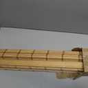 UNISHADES No Drill Cordless Bamboo Roman Shades, 32×48 in, Sand Tan