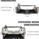 Tesla Hidden Under Screen Storage Box [One-tap Open & Smooth Damping Slides] Center Console Organizer for Model Y Juniper Model 3 Highland 2026~2016 (Fit New Model Y/3 Standard, Premium & Performance