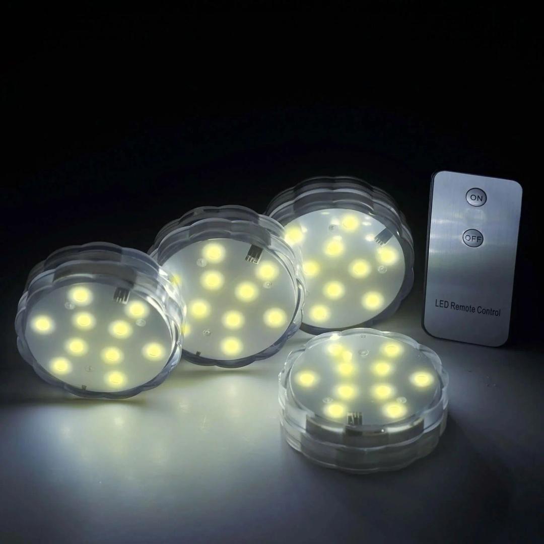 Lights Outdoor, 4 Pack  Spotlights Outdoor Waterproof Super Bright Light, Adjustable Light Angle Landscape Light for Decks Yard Pathway Walkway Patio Lawn