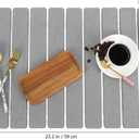 Cabilock Absorbent Stone Dish Drying Mat 23X15 Inch Gray Kitchen Counter Drying Tray for Dishes Cups Utensils Quick Water Absorption