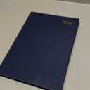 Collins - Essential - 2026 12 Month Calendar Year Planner, Day-To-Page Diary, A4 Hard Cover - Dark Blue (ESSA41.65-26)