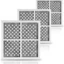 PartsBroz LT120F Refrigerator Air Filter 3-Pack for ThinQ LG LFX31925ST LFXC24726S LMXS30776D LRMDC2306S LRMVC2306D LFX25991ST LFX31945ST LFXC22526S LFXS26973S LFXS29766S LRFOC2606S LRFVC2406S