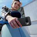 2 x FNTCASE for Google Pixel 10-Pro-XL Case: Pixel 9 Pro XL Shockproof Protective Lightweight Duty Cell Phone Cover Rugged with Non Slip Textured Back - Military Protection Bumper Tough, Black