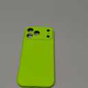 OTOFLY Magnetic for iPhone 17 Pro Max Case,Compatible with Magsafe,Classic Liquid Silicone Mobile Phone Case,Integrated Camera Control Button,Anti-Scratch Microfiber Lining, Neon Yellow