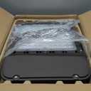 Kadision LED Parking Lot Light 240W/200W/150W Adjustable, 36000 lm (150lm/W) 5000K 100-277V, Waterproof LED Shoebox Light with Dusk-to-Dawn Photocell, Slip Fitter & Arm Mount in 1 Fixture, ETL Listed