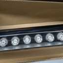 2 Pack Outdoor Wall Washer Lights , 72W 5000K Daylight White Wall Washer Lighting, IP67 Waterproof 4ft 120V Linear Led Wall Light Bar for Outdoor Indoor Building Sign, Hurches, Garden, Courtyards Lighting