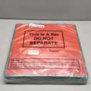 Pinkunn 64pcs 4in Christmas Ornament Storage Box with Dividers Tray Stores Holiday Ornament Adjustable Dividers Double Zipper Label Slot Two Handles Storage Container Box Keeps Xmas Decor(red)