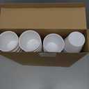 Ctosree 50 Sets Let Love Grow Wedding Favors for Guests Include Self Adhesive Seed Packets (Seed Not Include) White Flowerpot Thank You Tags and Organza Gift Bags for Bridal Shower Wedding Party Favor (Eucalyptus Leaf Theme)