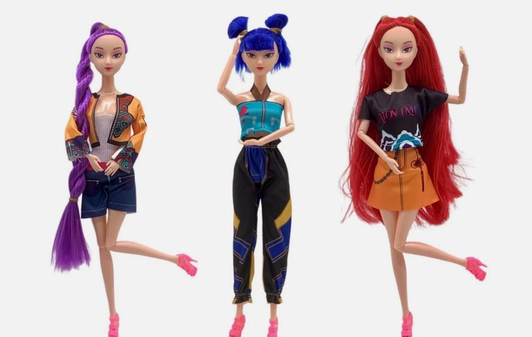 2025 Cosplay Kpop Demon Hunters Dolls Moveable Joint Collectible Figure~