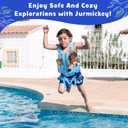Toddler Swim Vest, Swim Vest for Kids Swimming Jacket with Adjustable Safety Strap, Learn to Swim Aid, Toddler Floaties for 2-6yrs/20-30-40-50 lbs Boys and Girls