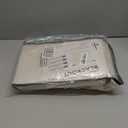 100% Blackout Shield Linen Blackout Curtains for Bedroom 84 Inches Long, Back Tab/Rod Pocket Living Room Drapes, Thermal Insulated Blackout Curtains 2 Panels Set, 50" W x 84" L, Cream