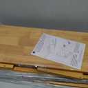 DINDON Pull Out Cabinet Organizer for Pans, Cookie Sheet, Bakeware, Cutting Board, Slide Out Kitchen Cabinet Storage Organizer Rack, 10.5''W X 21"D X 7.5"H, Wood