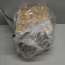 3 Pieces Cereal Containers Storage, 51fl.oz/1.5L Compact Crystal Clear Dry Food Storage Containers with Pouring Spout Measuring Cup for Rice Nuts Beans Pet Food Snacks Candies, 3PCS (S:3pcs(blue+white+green))