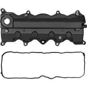 12310RNAA01 Engine Valve Cover with Gasket Compatible with Honda 2006-2015 Civic L4 1.8L, 2016-2019 HR-V L4 1.8L