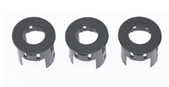 achard 3 PCS Outer Bumper Parking Assist Sensor Bezels 5LS52TZZAA for 2014-2018 Dodge Ram 1500 2019 Ram 150 Classic Front Rear