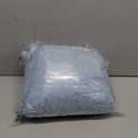 PAVILIA Blue Sherpa Throw Blanket for Couch, Warm Plush Pom Pom Blanket Throw, Dusty Blue Fuzzy Sofa Throw, Lightweight Soft Cozy Fluffy Blanket with Pom Poms, Light Blue, 50x60