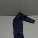 DROWSY Silk Sleep Mask - Face-Hugging, Padded Cocoon for Luxury Sleep in Total Darkness - 100% Pure Mulberry Silk, Skin-Hydrating & Adjustable (Midnight Blue)