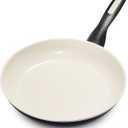 GreenPan Rio Healthy Ceramic Nonstick 10" Frying Pan Skillet, PFAS-Free, Dishwasher Safe, Black