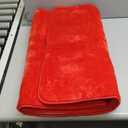 Przemy Washable Runner Rug for Bedroom Living Room, 2x6 Feet Red Memory Foam Rug, Super Soft Modern Indoor Runner Carpet for Hallway Bedside Kids Room Girls Boys Dorm Nursery Decor