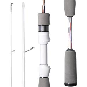 Kilitn Fishing Rod, 2-Piece Rods, Spinning & Casting, Carbon Graphite Blank Fishing Poles with Comfortable EVA Handle for Freshwater or Saltwater Fishing, (Spinning 6FT)