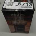 KRUPS Electric Blade Coffee Grinder 1.6 Oz, Adjustable Coarse to Fine for the Perfect Espresso, Grind Coffee Beans, Spices & Herbs, Removable Dishwasher Safe Bowl, Black