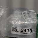 R-kay 6 Pack Square Plastic Serving Bowls - Clear Plastic bowls 32 Oz - Salad Bowls Large Serving, Premium Duty For Weddings Catering And Birthday parties