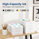 Pristar High Yield 936e 936 Ink Cartridges for HP Printers Replacement for HP 936 Ink Cartridges Combo Pack HP936 Compatible with HP Officejet Pro 9125e 9135 9120 9130 9730 Printers(4 Pack, BK/C/M/Y)