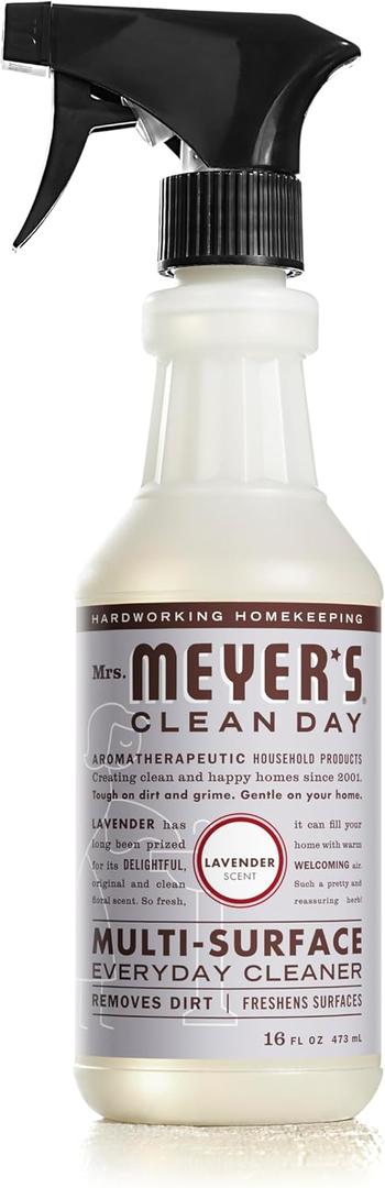MRS. MEYER'S CLEAN DAY All-Purpose Cleaner Spray, Lavender, 16 fl. oz, 3 Pack