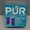 PUR PLUS Faucet Mount Replacement Filter 2-Pack, Genuine PUR Filter, 3-in-1 Powerful, Natural Mineral Filtration, Lead Removal, 6-Month Value, Blue (RF99992)