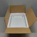 Simple Trending 2 Pack Computer Monitor Riser with Height Adjustable, Tempered Glass, Multi Media Desktop Stand for Flat Screen TV Laptop (14.25 x 9.5 x 3.5 inches)