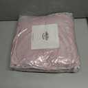 The Connecticut Home Co Throw Blanket Soft Fluffy Room Decor, Cozy Warm Throws for Bed, Couch, Gifts for Women, Bedroom Cute Aesthetic Blankets Shag and Sherpa, 65x50, Dusty Rose