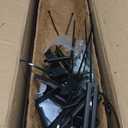 BTRAM 4 Pack 32IN Window Box Railing with Adjustable Brackets, Hanging Flower Planter Basket with Coco Liner for Outdoor Balcony Porch Fence Patio (Black)